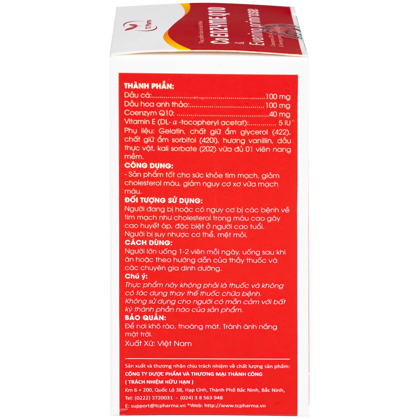 COENZYME Q10 THÀNH CÔNG 30V 9