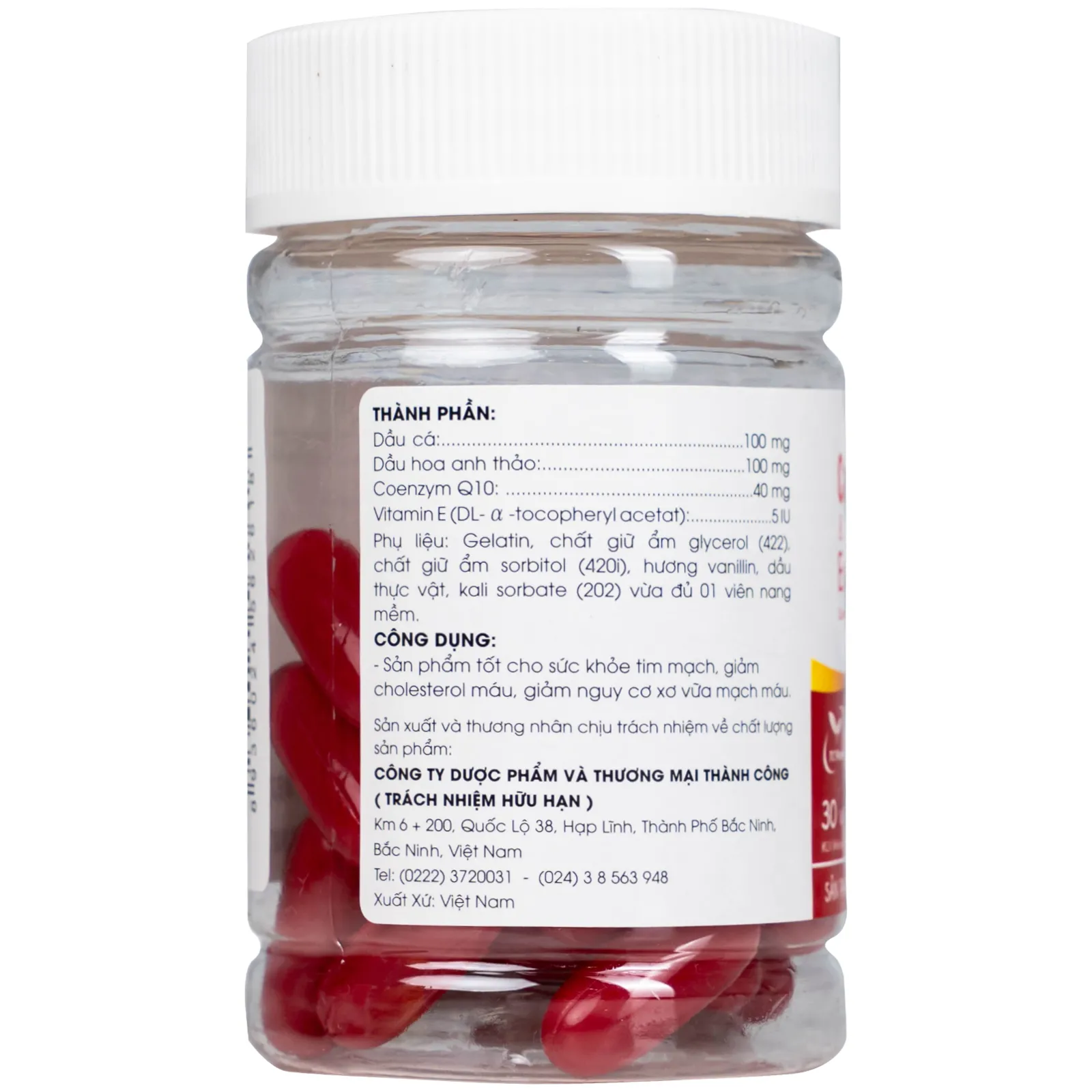 COENZYME Q10 THÀNH CÔNG 30V 11