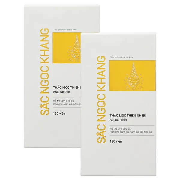 Combo 2 hộp Sắc Ngọc Khang hộp 180 viên