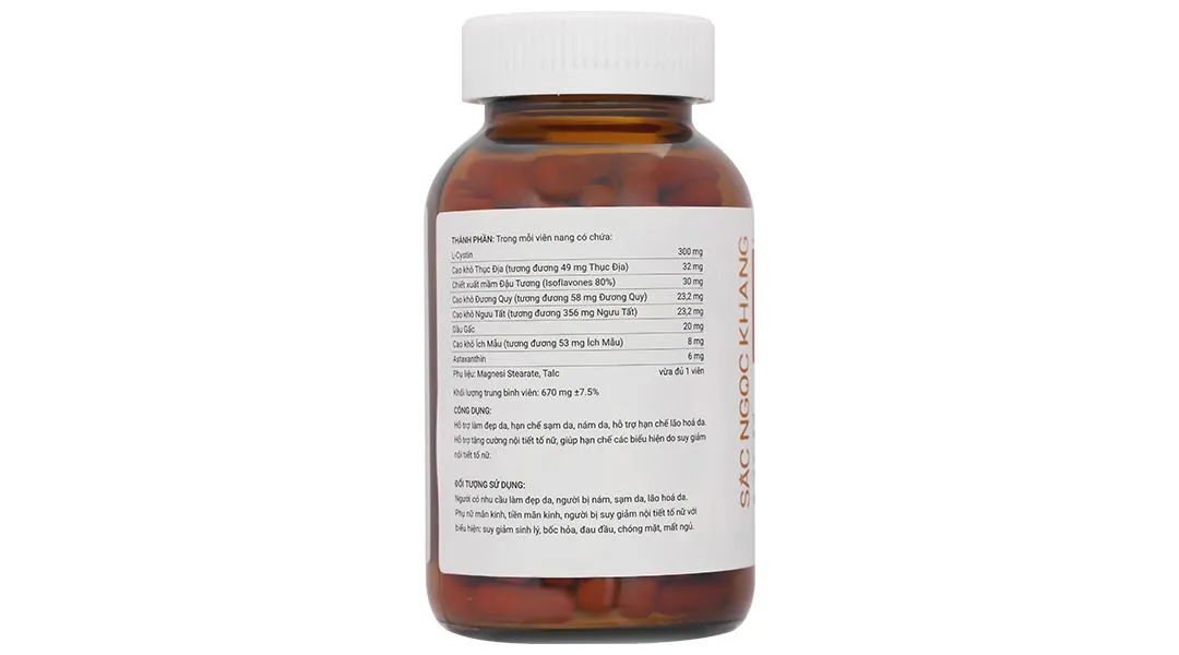 Combo 2 hộp Sắc Ngọc Khang hộp 180 viên 13