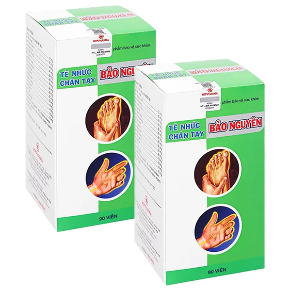 Combo 2 hộp Thực phẩm bảo vệ sức khoẻ: Tê nhức chân tay Bảo Nguyên