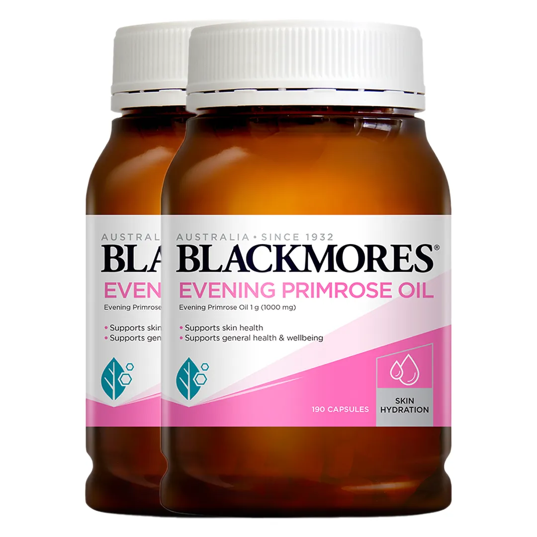 Combo 2 Thực Phẩm Bảo Vệ Sức Khỏe Blackmores Evening Primrose Oil 3