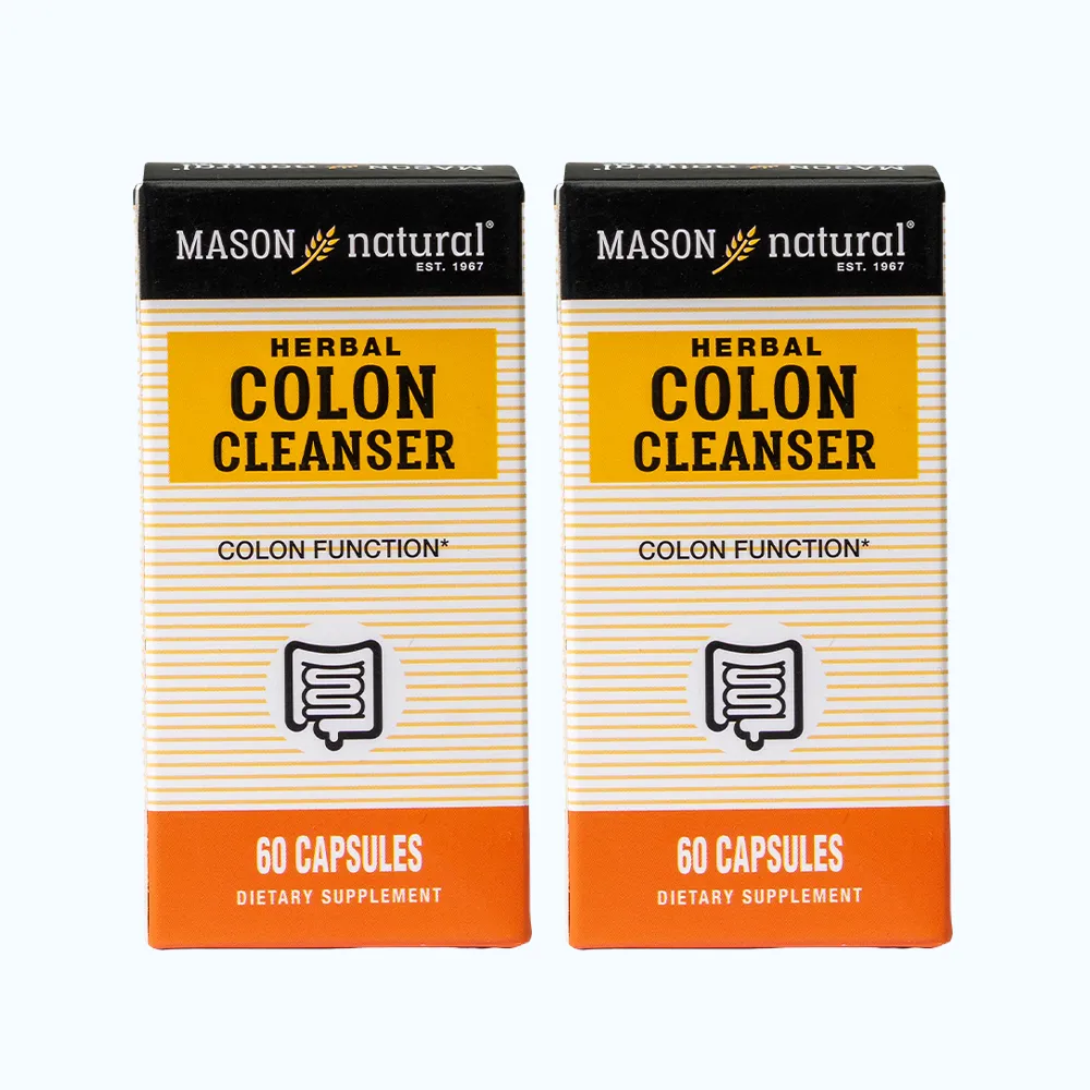 Combo 2 Viên uống đại tràng Colon Herbal Cleanser - Bổ sung chất xơ, hỗ trợ tăng cường sức khoẻ đại tràng (Hộp 60 viên) 2