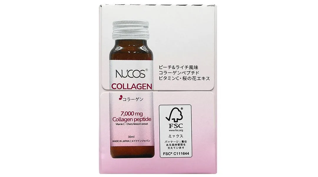 Combo 3 hộp nước uống Nucos Collagen 7000 bổ sung collagen, giúp da mịn màng 6
