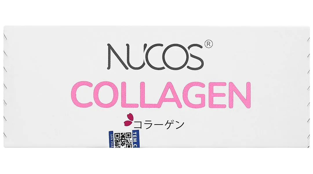 Combo 3 hộp nước uống Nucos Collagen 7000 bổ sung collagen, giúp da mịn màng 8