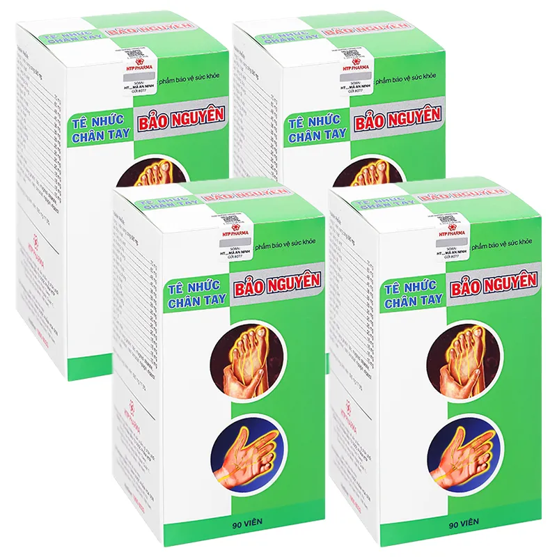 Combo 4 hộp Thực phẩm bảo vệ sức khoẻ: Tê nhức chân tay Bảo Nguyên 2