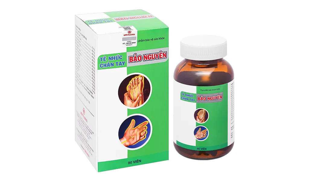 Combo 4 hộp Thực phẩm bảo vệ sức khoẻ: Tê nhức chân tay Bảo Nguyên 3