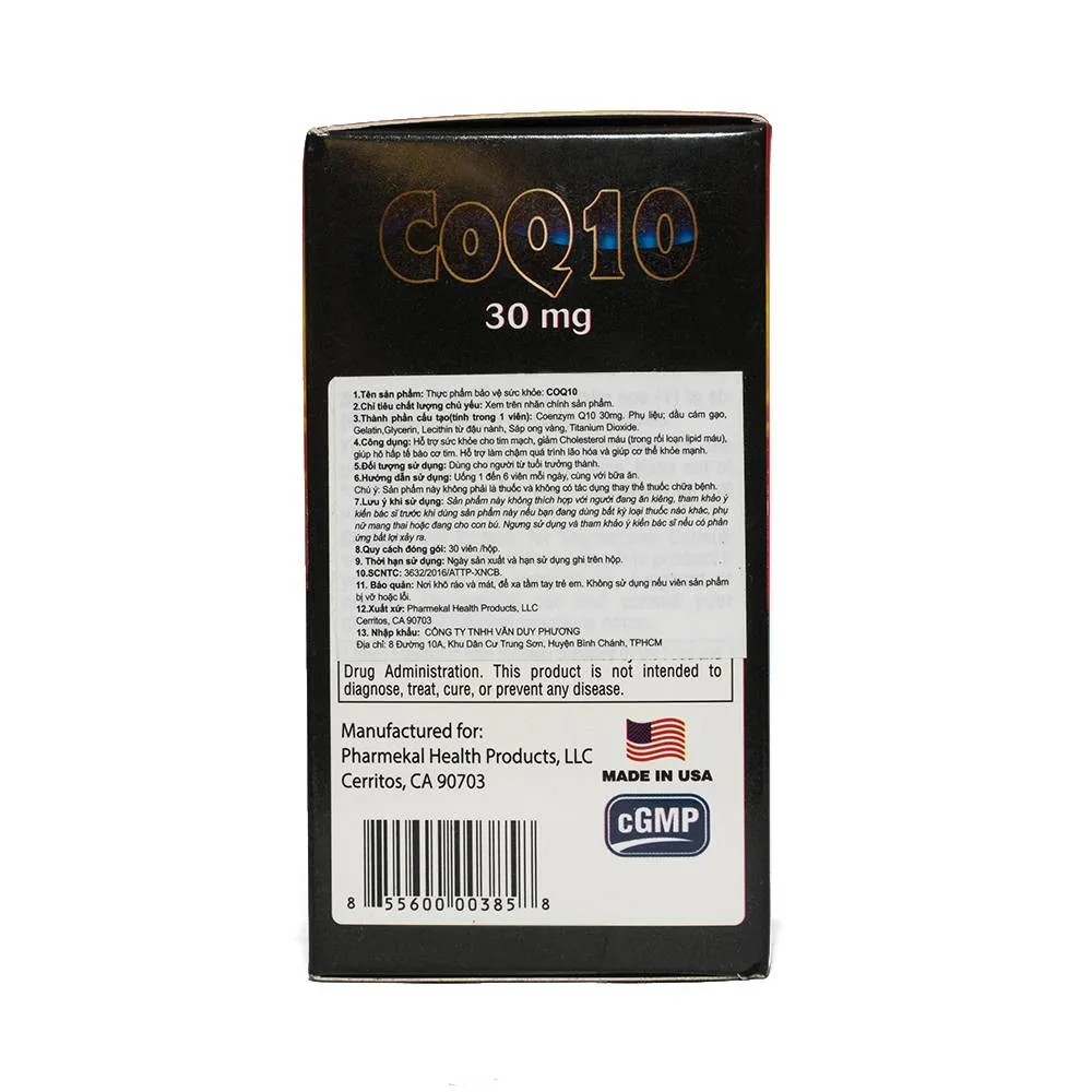 COQ10 PHARMEKAL 30V 7