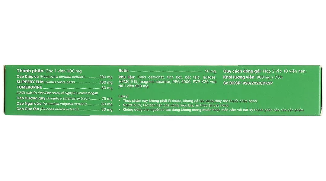 Viên uống Cotripro (Hộp 20 viên) hỗ trợ giảm triệu chứng bệnh trĩ 4