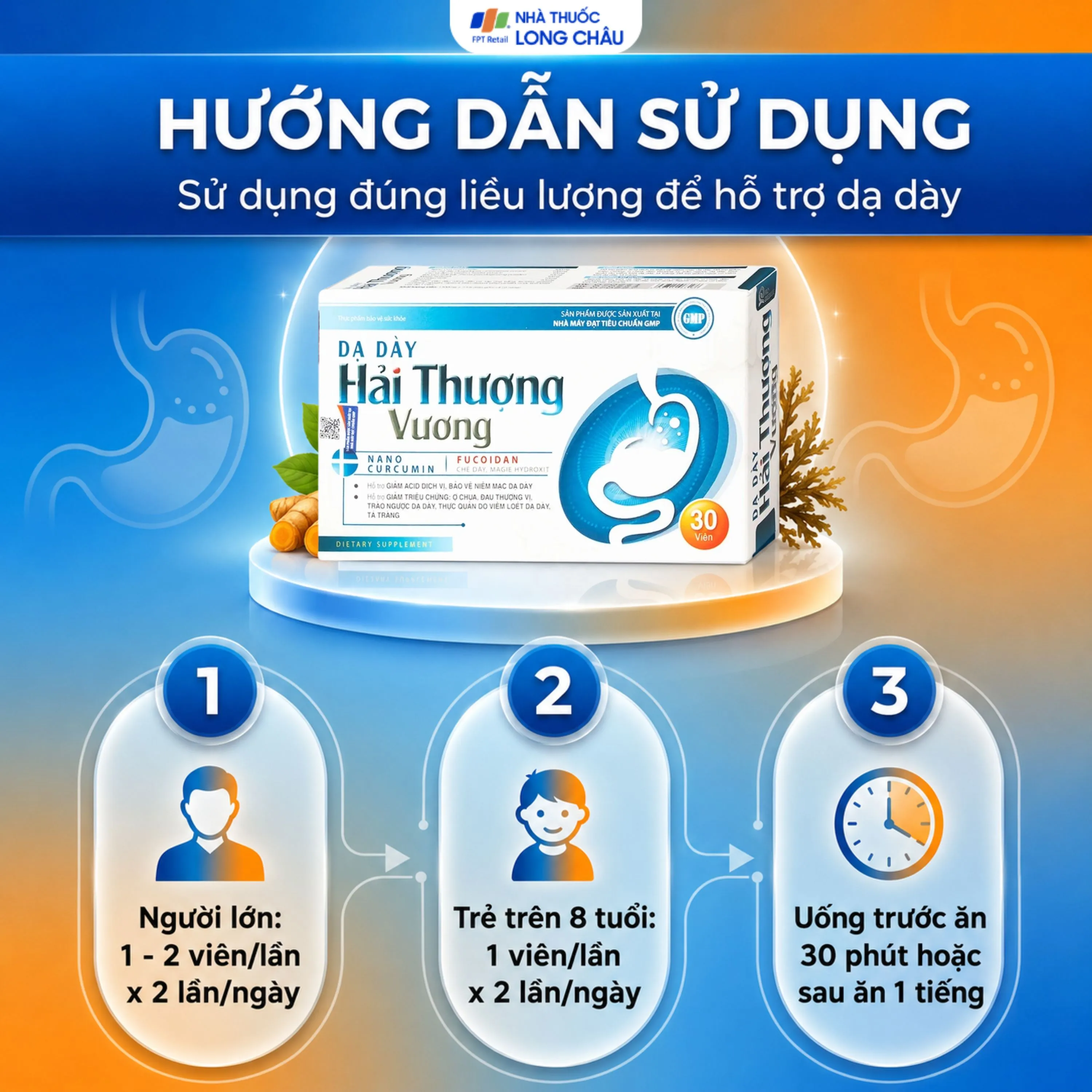 DẠ DÀY HẢI THƯỢNG VƯƠNG 3X10 5
