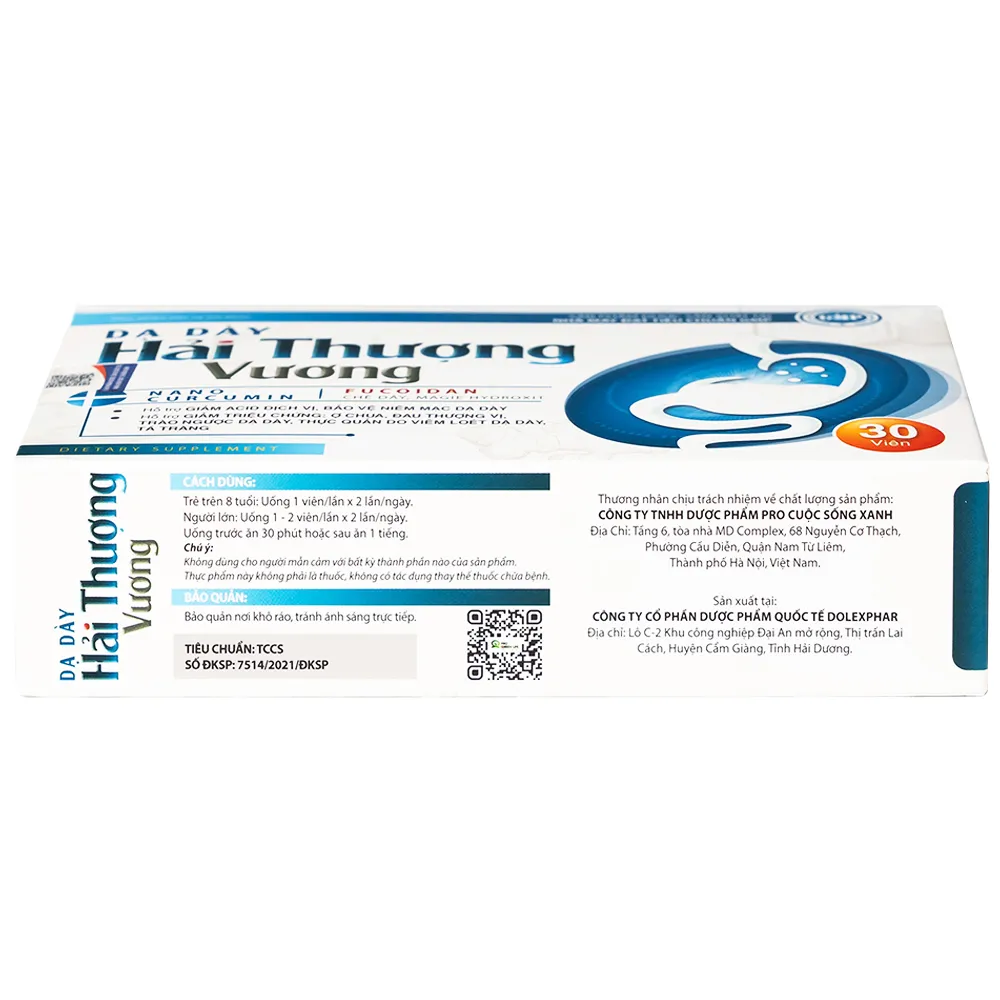 DẠ DÀY HẢI THƯỢNG VƯƠNG 3X10 7