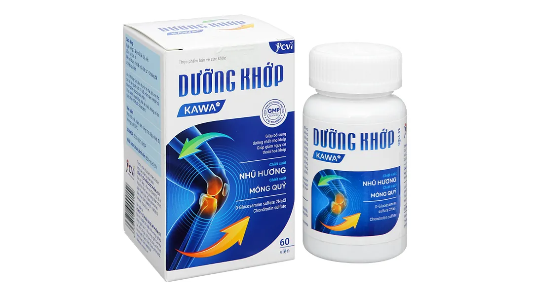Dưỡng Khớp Kawa hộp 60 viên 2