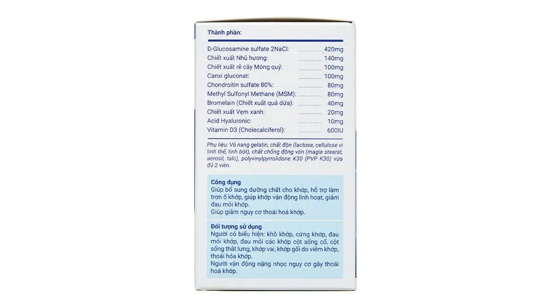 Dưỡng Khớp Kawa hộp 60 viên 5