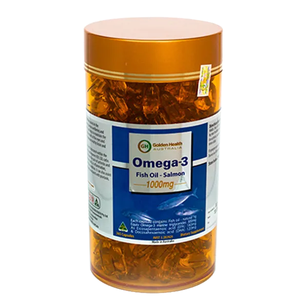Dầu cá hồi Golden Health Omega 3 Fish Oil-Salmon 1000mg