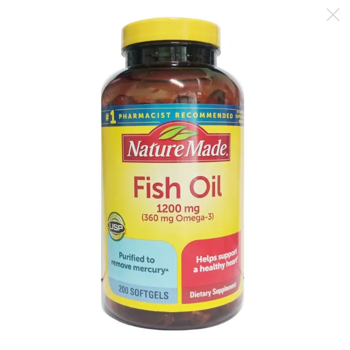 Dầu cá Nature Made Fish Oil Omega-3