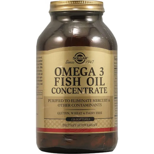 Dầu cá Solgar Omega 3 Fish Oil Concentrate