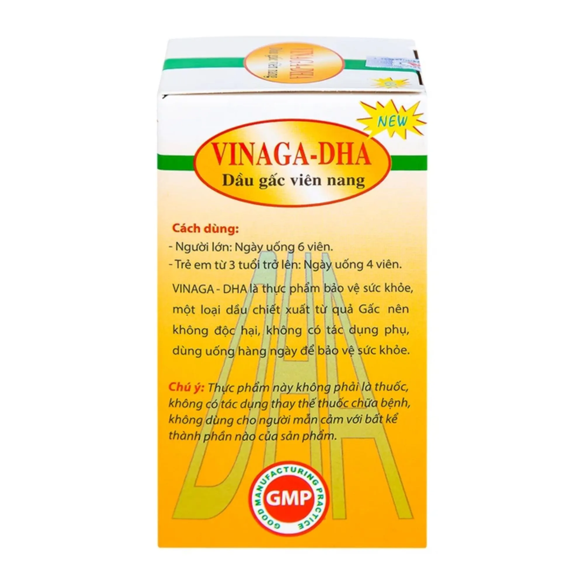 Dầu gấc viên nang Vinaga-DHA: Bổ sung DHA, chống lão hóa, tăng cường thị lực 4