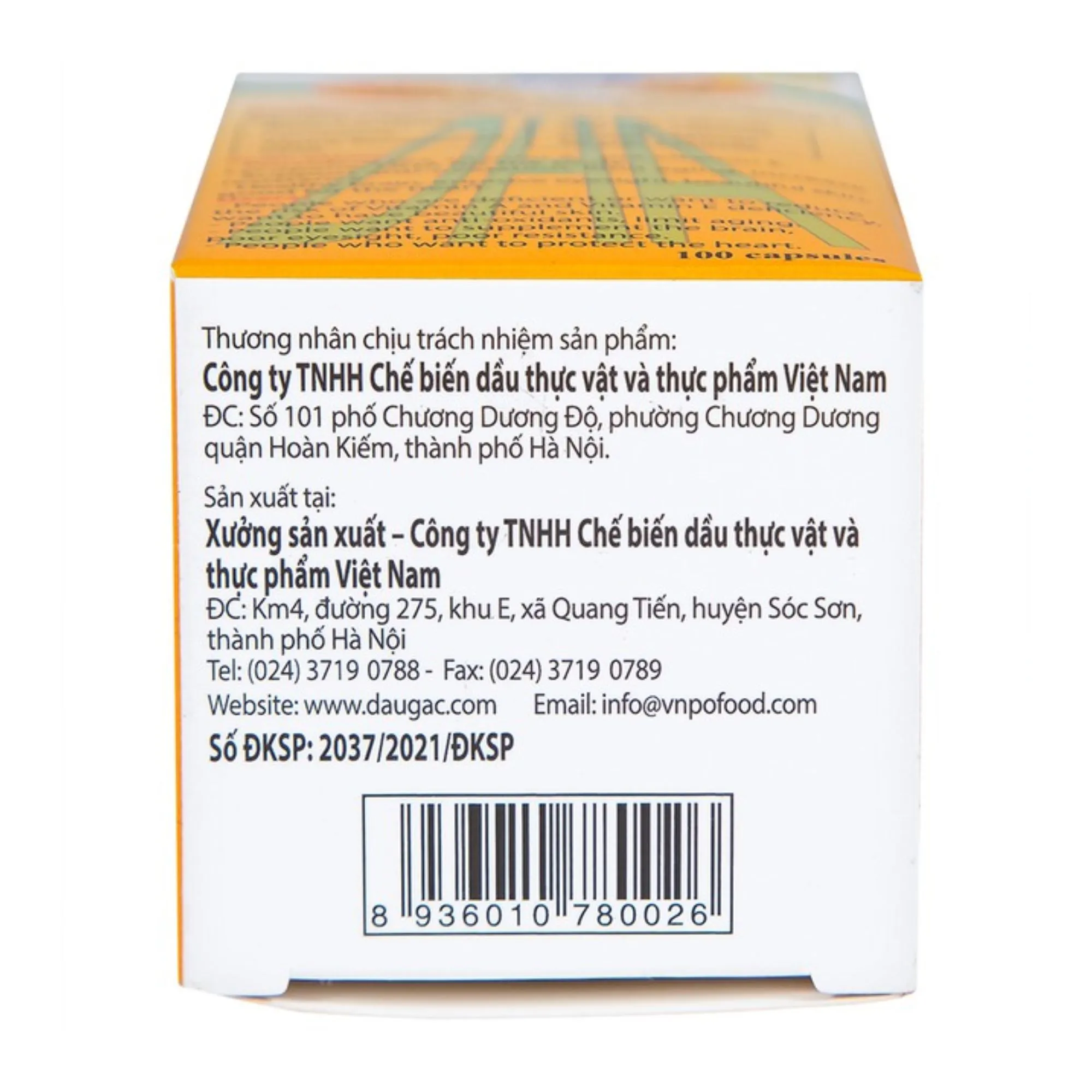 Dầu gấc viên nang Vinaga-DHA: Bổ sung DHA, chống lão hóa, tăng cường thị lực 5