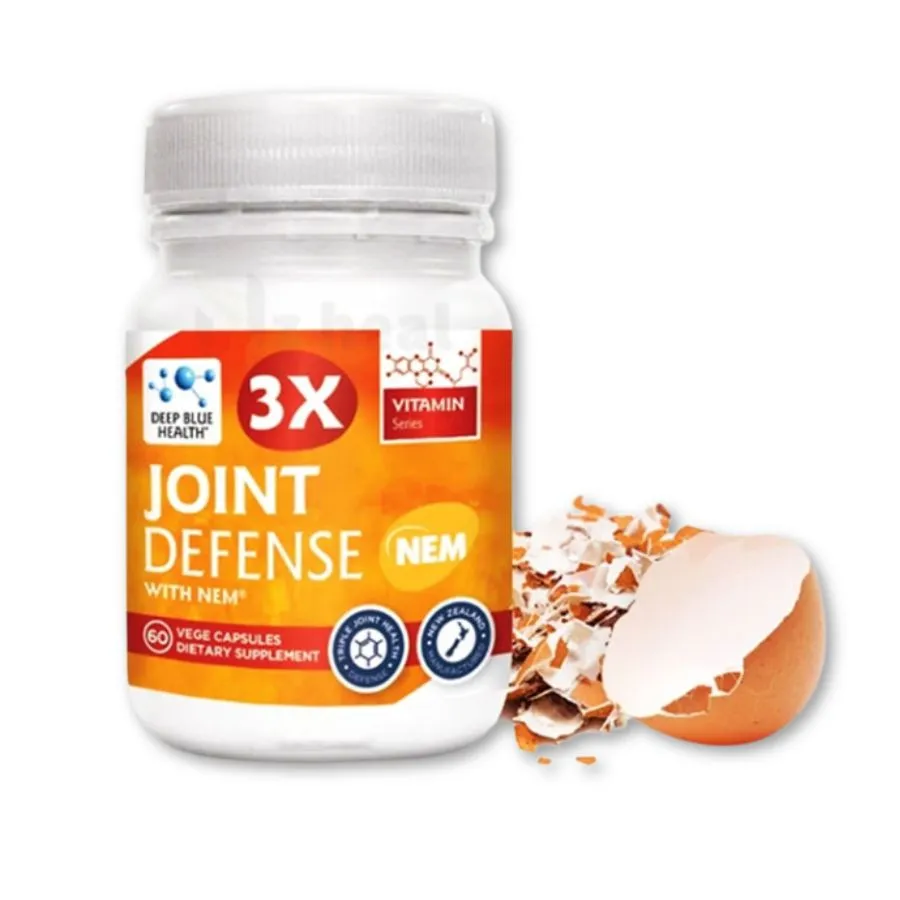 Deep Blue Health 3X Joint Defense Nem - Hỗ trợ giảm đau nhức xương khớp (Hộp 60 viên) 2