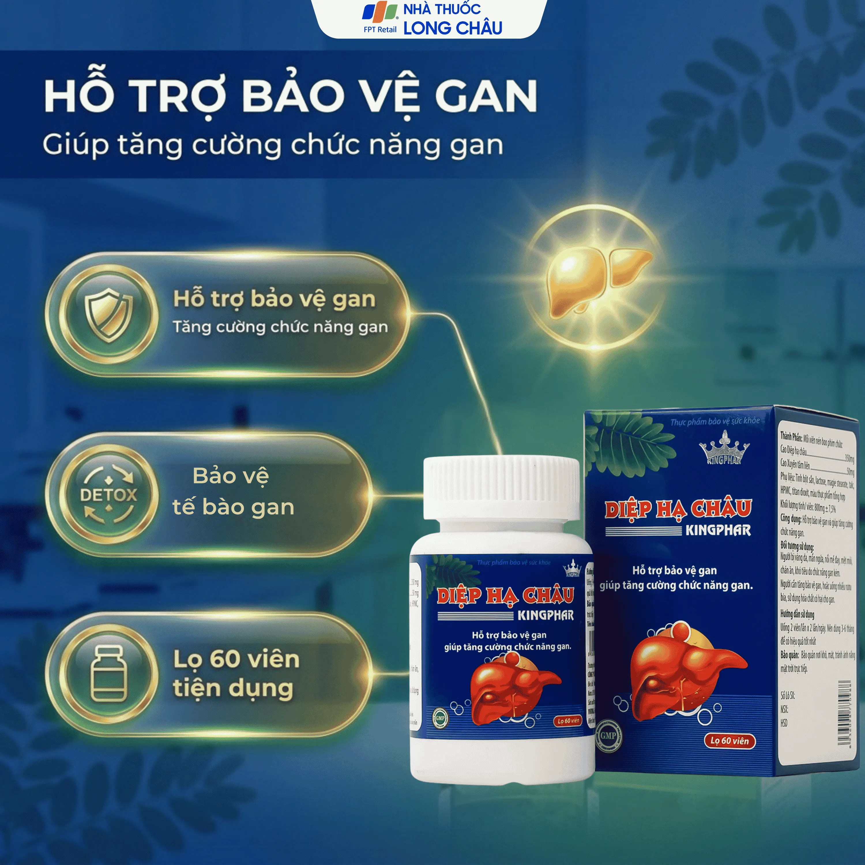 DIỆP HẠ CHÂU KINGPHAR 60V 2