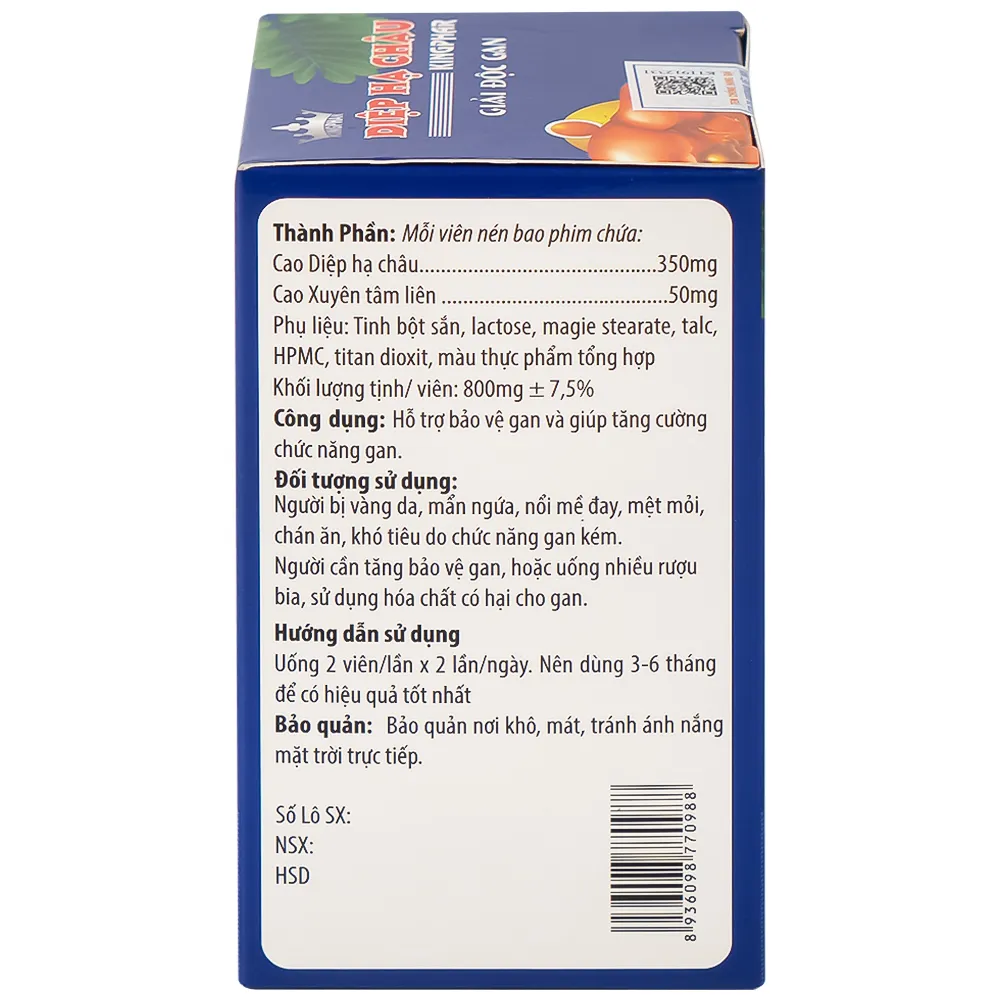 DIỆP HẠ CHÂU KINGPHAR 60V 10