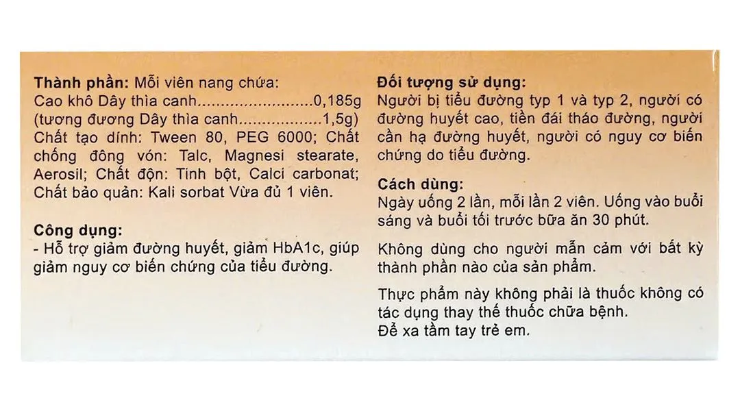 Diabetna hộp 40 viên 4