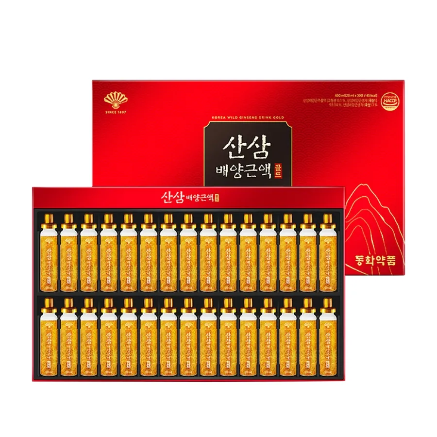 Dongwha Wild Ginseng Cultured Root Gold Drink 20mL