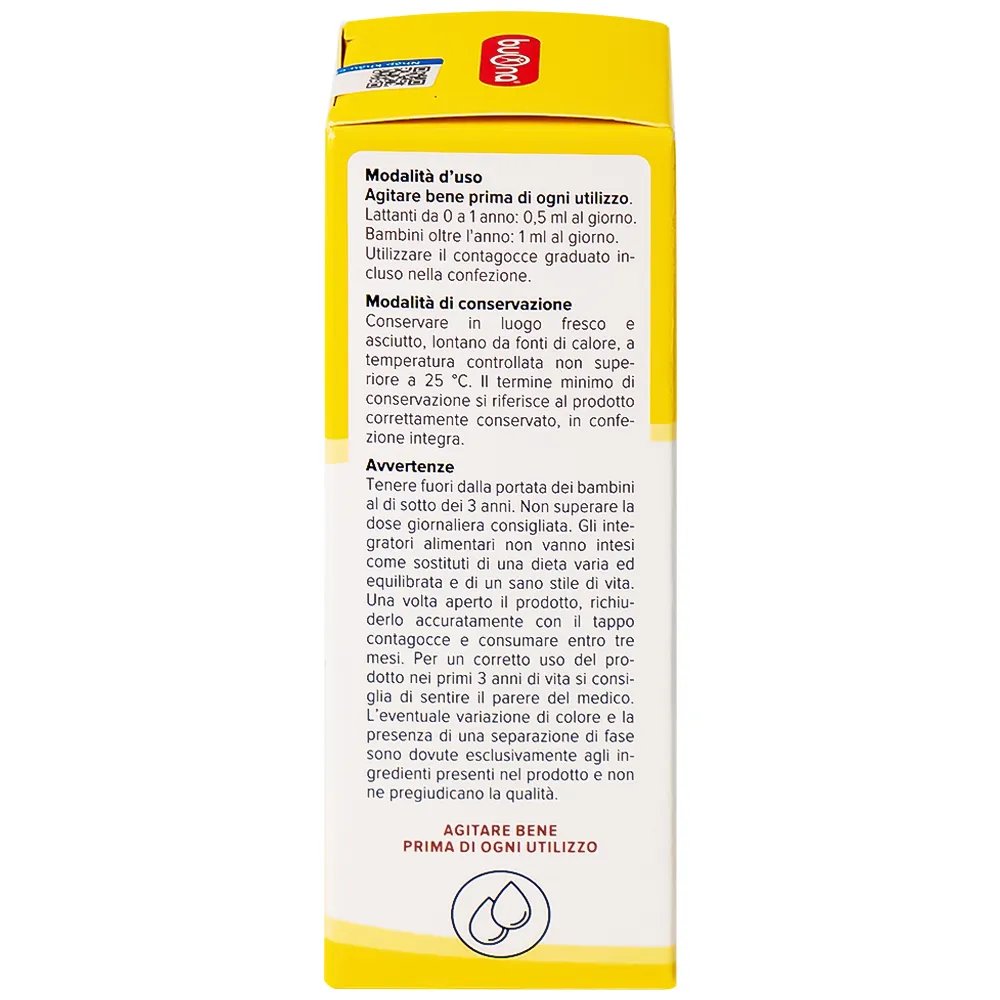 DUNG DỊCH BỔ SUNG VITAMIN CHO TRẺ BUONA BOUNAVIT BABY 20ML 4