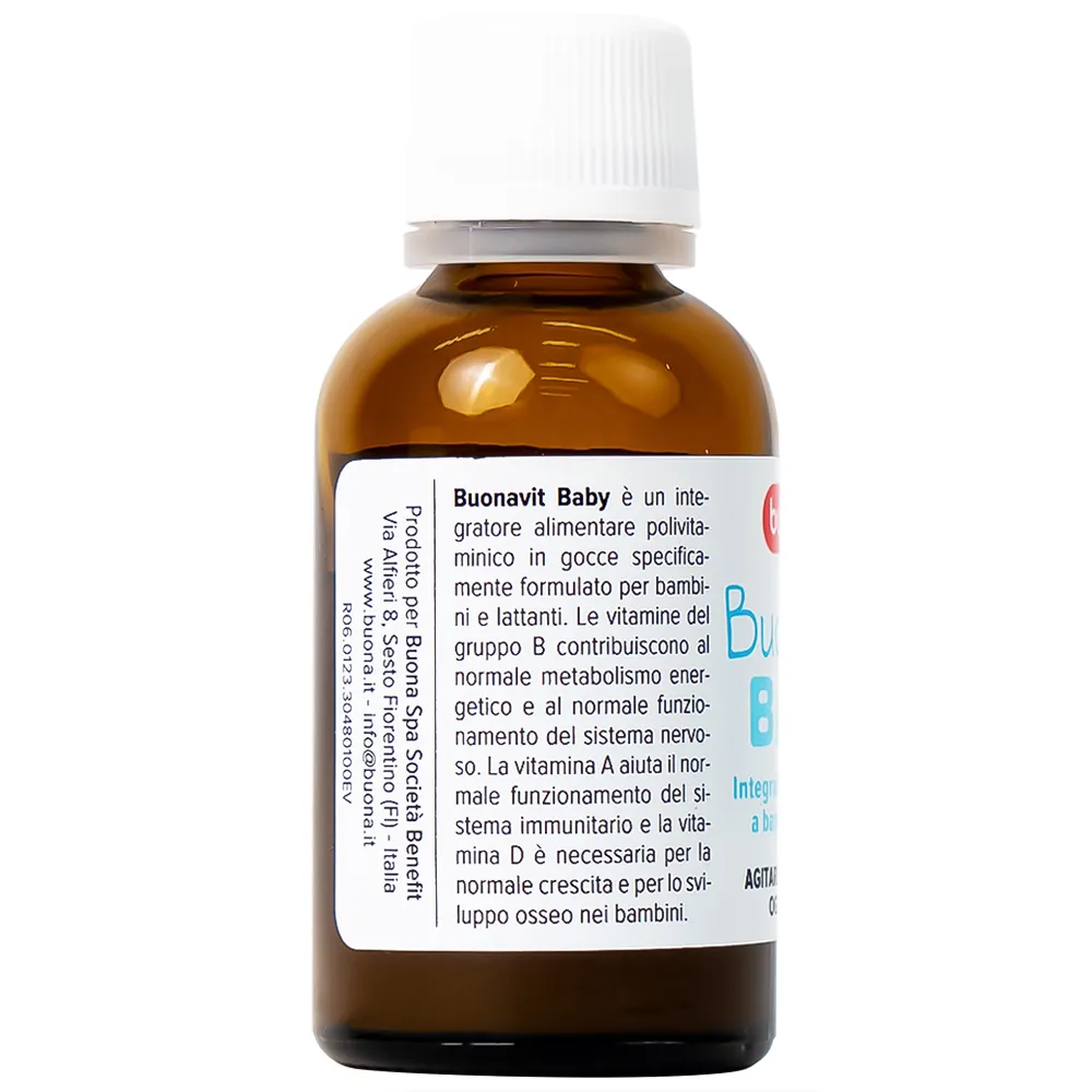 DUNG DỊCH BỔ SUNG VITAMIN CHO TRẺ BUONA BOUNAVIT BABY 20ML 8