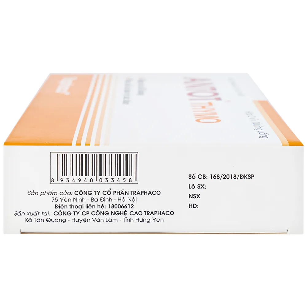 DUNG DỊCH GIÚP ĂN NGON MIỆNG ANTOT THYMO TRAPHACO 2X10 ỐNG 10ML 12