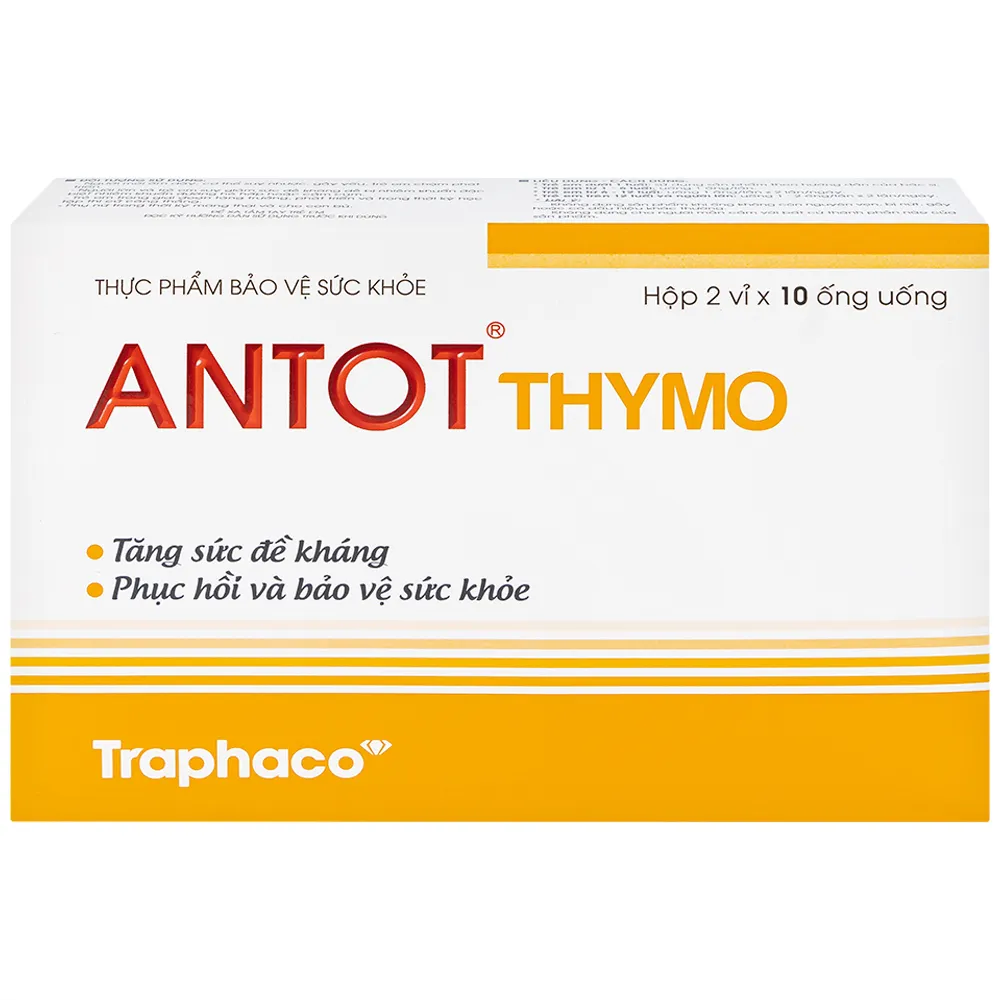 DUNG DỊCH GIÚP ĂN NGON MIỆNG ANTOT THYMO TRAPHACO 2X10 ỐNG 10ML 7