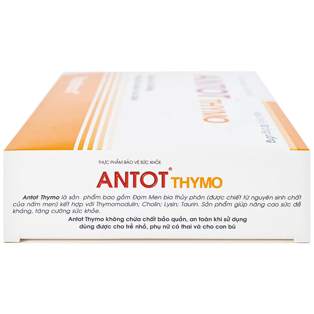 DUNG DỊCH GIÚP ĂN NGON MIỆNG ANTOT THYMO TRAPHACO 2X10 ỐNG 10ML 11