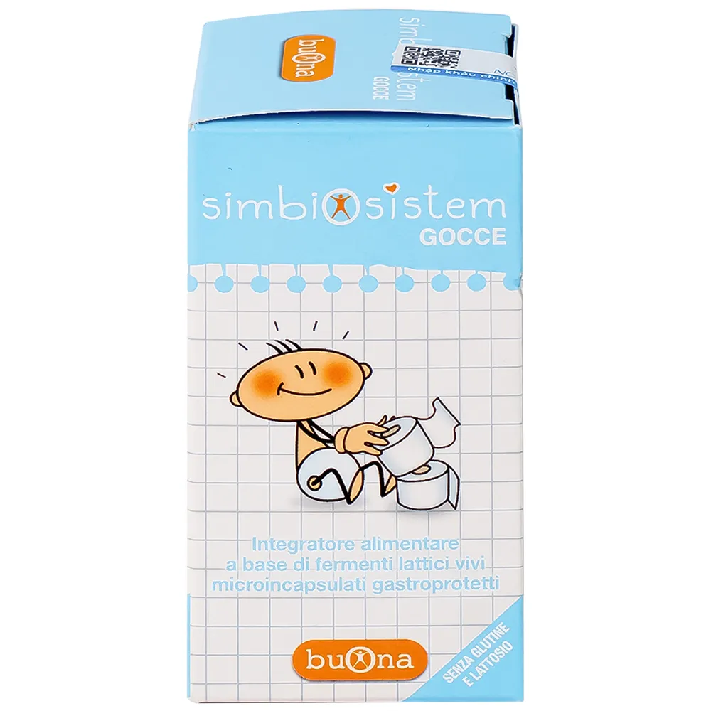DUNG DỊCH GIÚP BỔ SUNG LỢI KHUẨN BUONA SIMBIOSISTEM GOCCE 10ML 16
