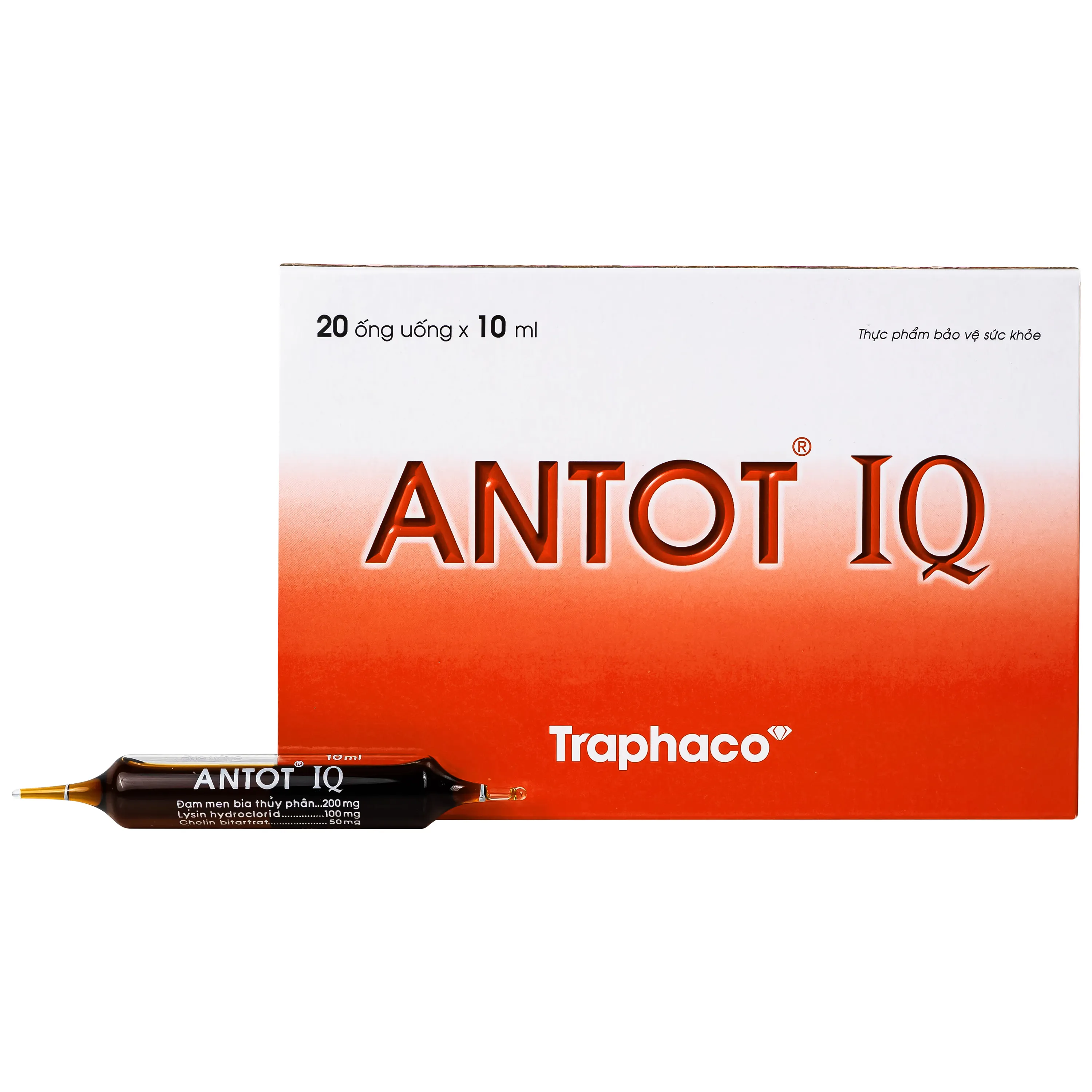 DUNG DỊCH GIÚP TRẺ ĂN NGON ANTOT IQ TRAPHACO 2X10 ỐNG
