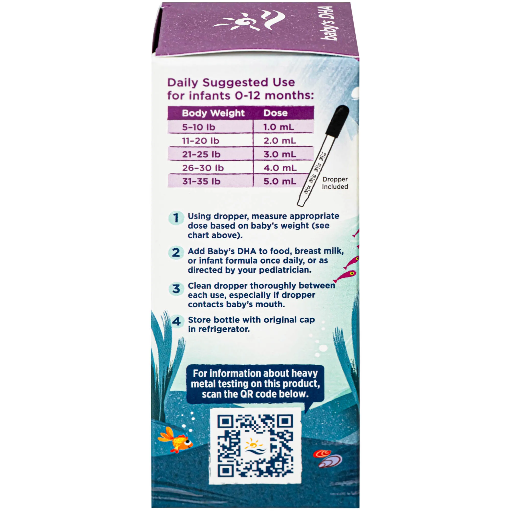 DUNG DỊCH HỖ TRỢ CẢI THIỆN THỊ LỰC CHO TRẺ NORDIC NATURALS BABY'S DHA 60ML 17