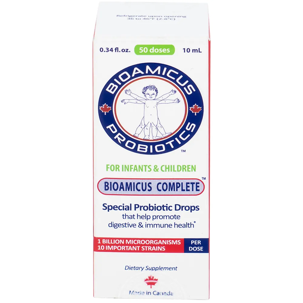 DUNG DỊCH UỐNG GIÚP BỔ SUNG 10 CHỦNG LỢI KHUẨN BIOAMICUS COMPLETE 10ML 7