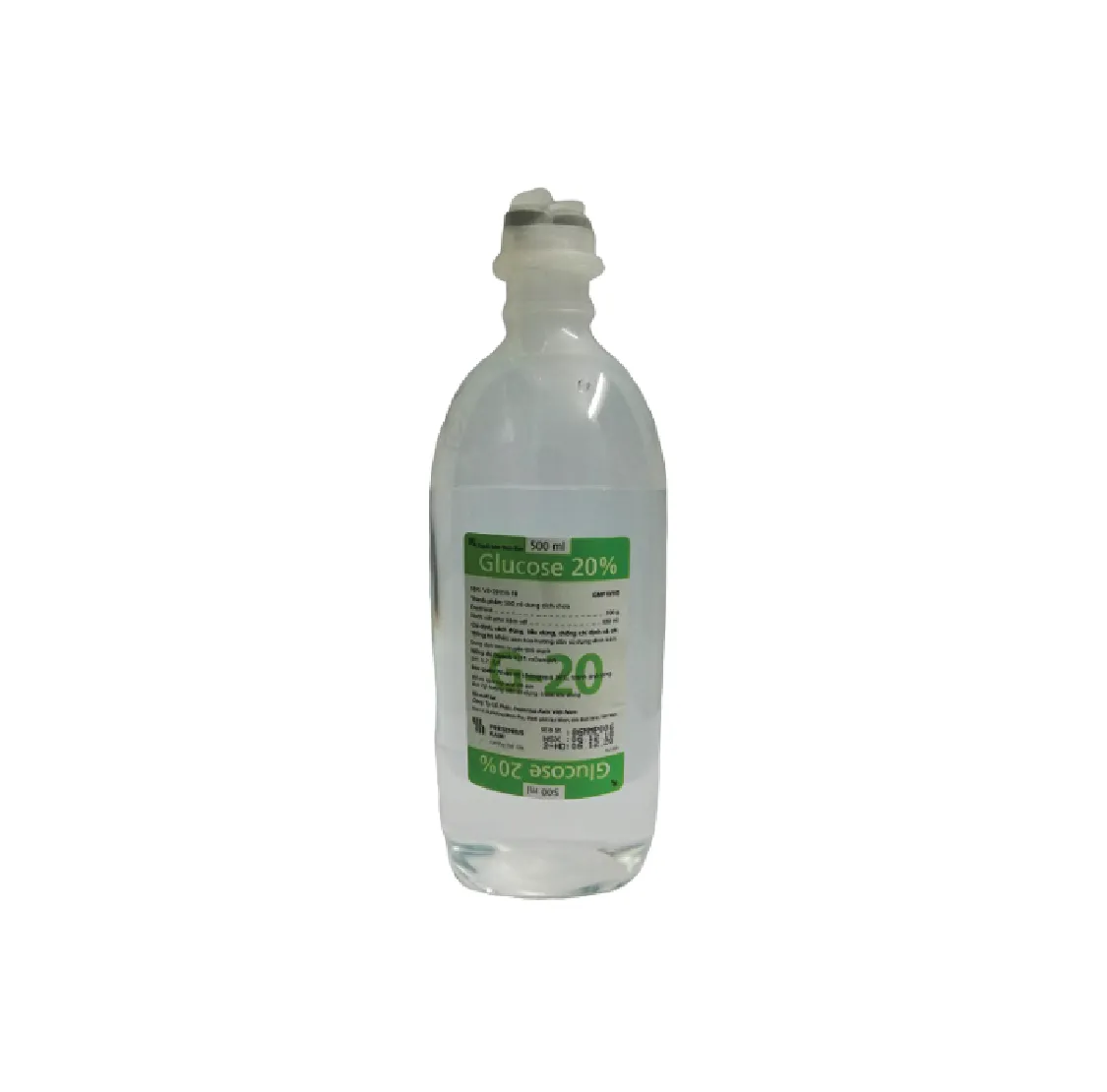 Dung dịch Glucose Kabi 20% hỗ trợ điều trị hạ đường huyết (500ml)