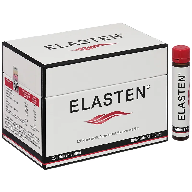 Elasten hỗ trợ làm giảm lão hoá, tăng đàn hồi da hộp 28 ống x 25ml 2