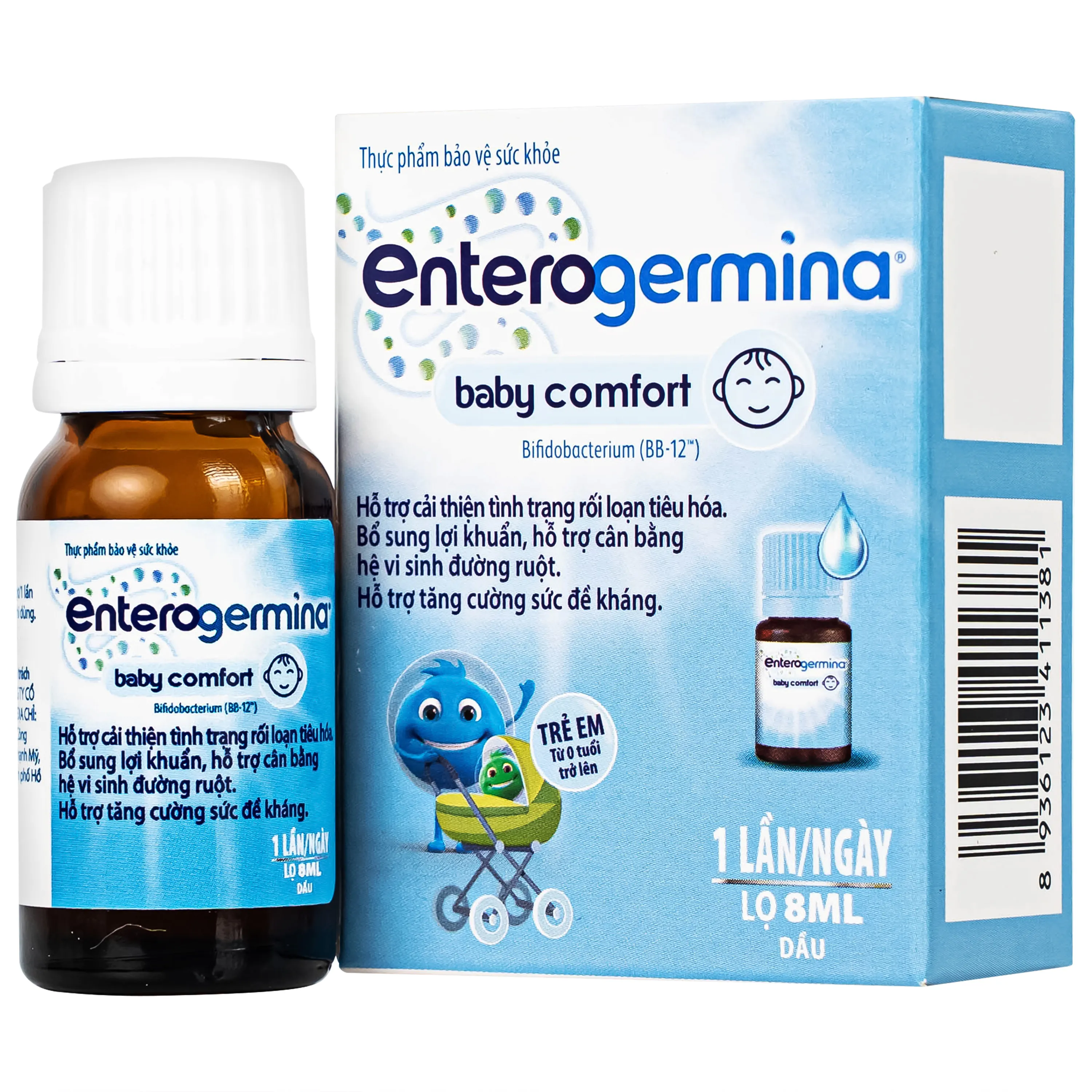 ENTEROGERMINA BABY COMFORT SANOFI HỘP 8ML