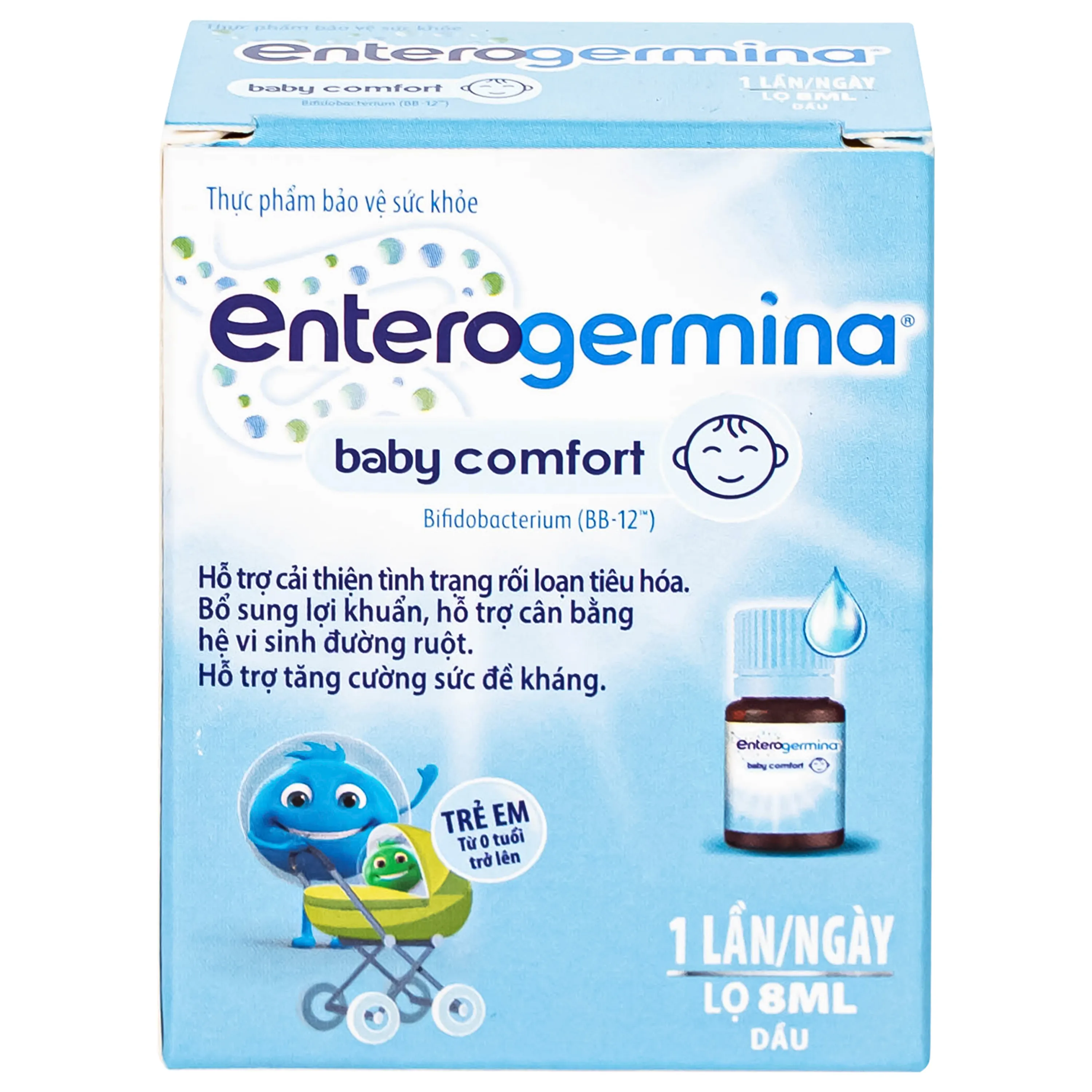 ENTEROGERMINA BABY COMFORT SANOFI HỘP 8ML 3