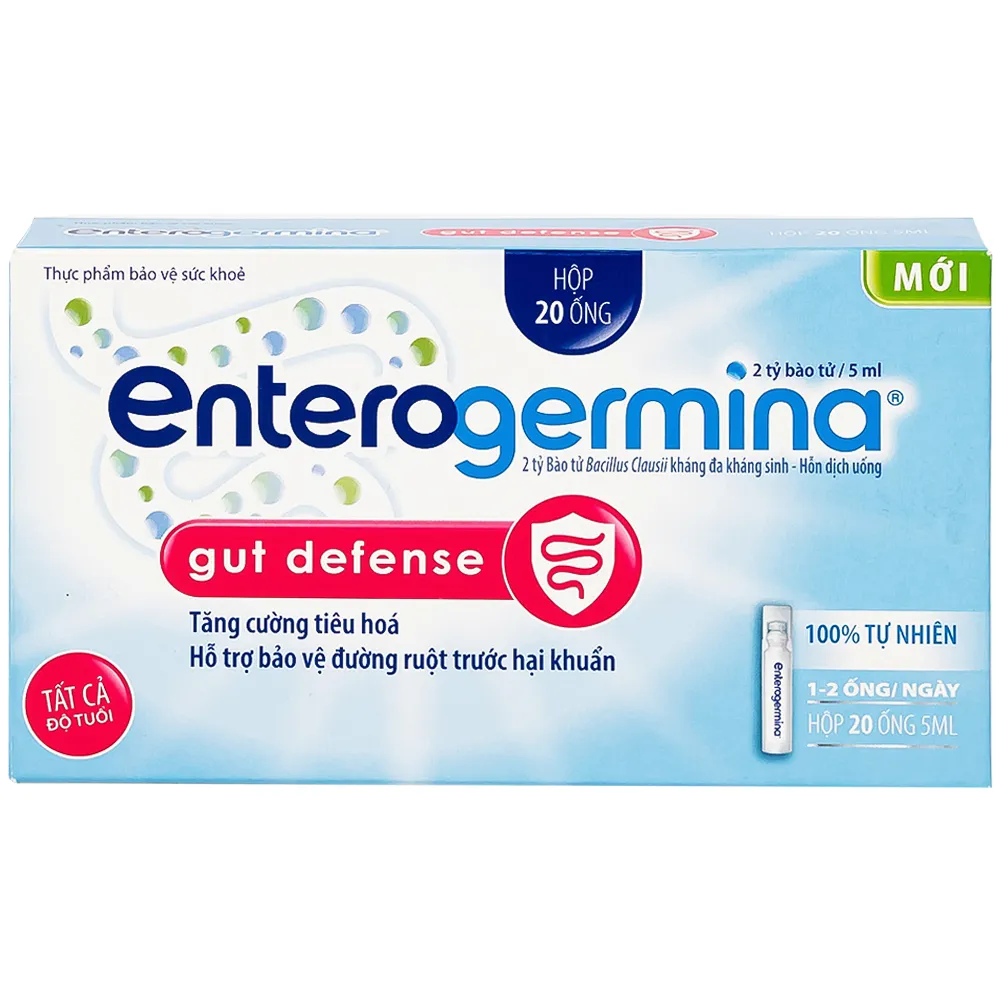 ENTEROGERMINA GUT DEFENSE SANOFI 2X10 ỐNG 2