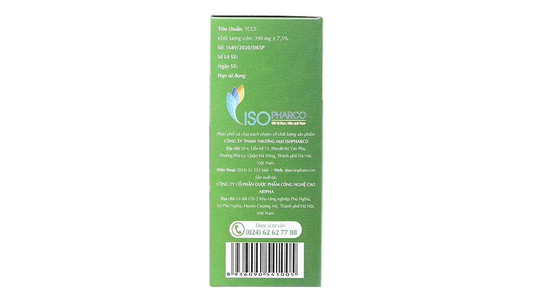 Esoca Iso hộp 100 viên 3