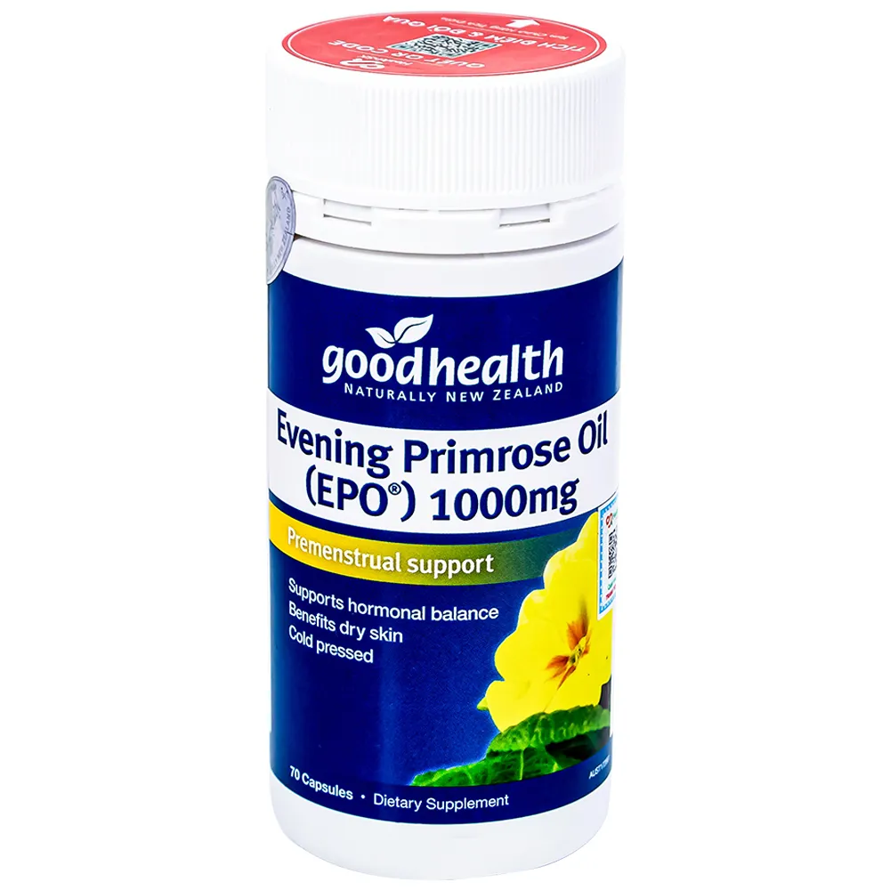 EVENING PRIMROSE OIL (EPO) 1000MG GOODHEALTH 70V 6