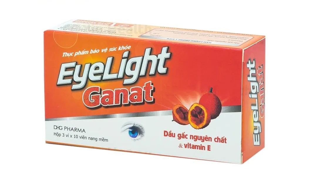 Eyelight Ganat giúp cải thiện thị lực, giảm mỏi mắt hộp 30 viên 3