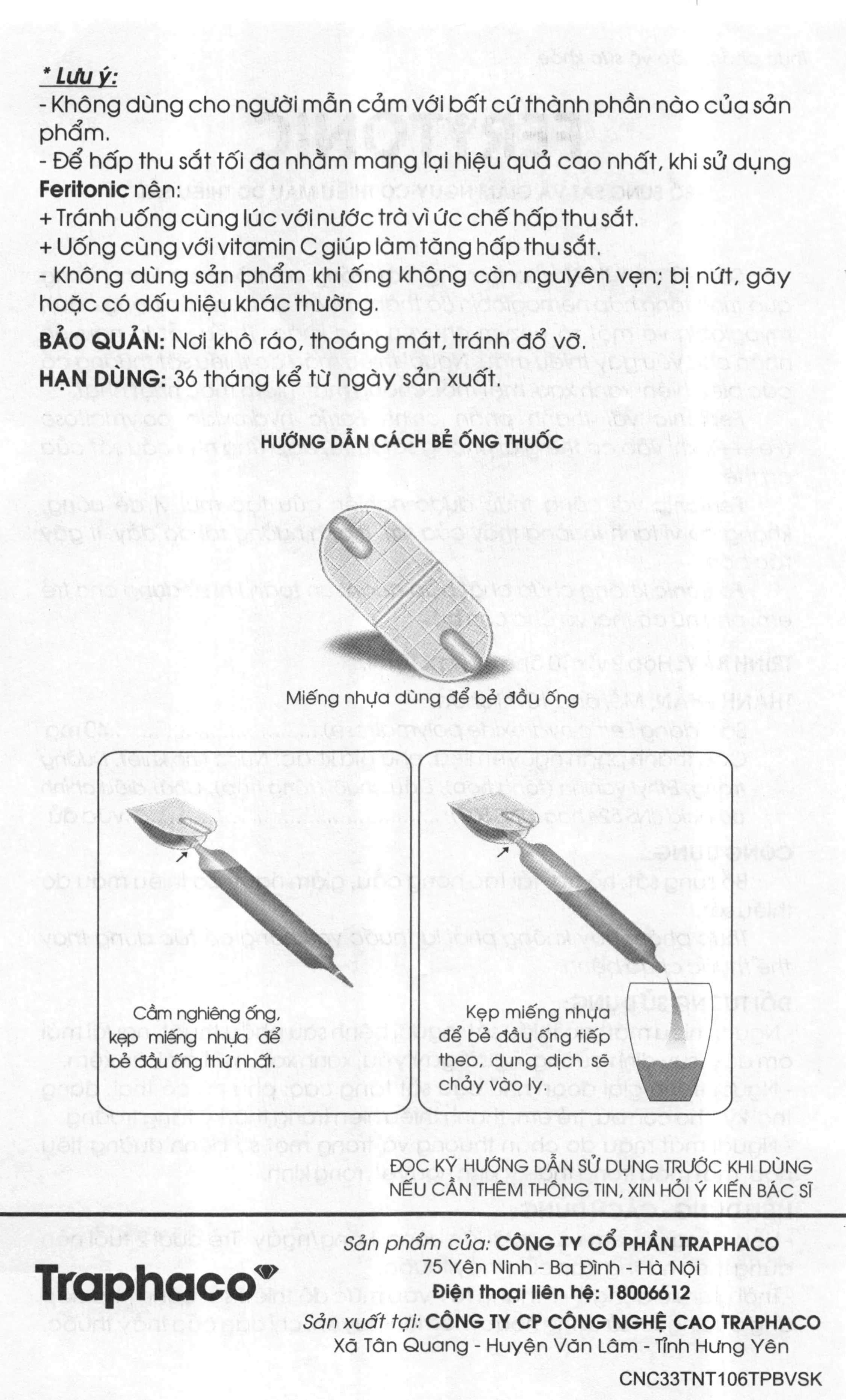 Feritonic hộp 20 ống x 10ml 9