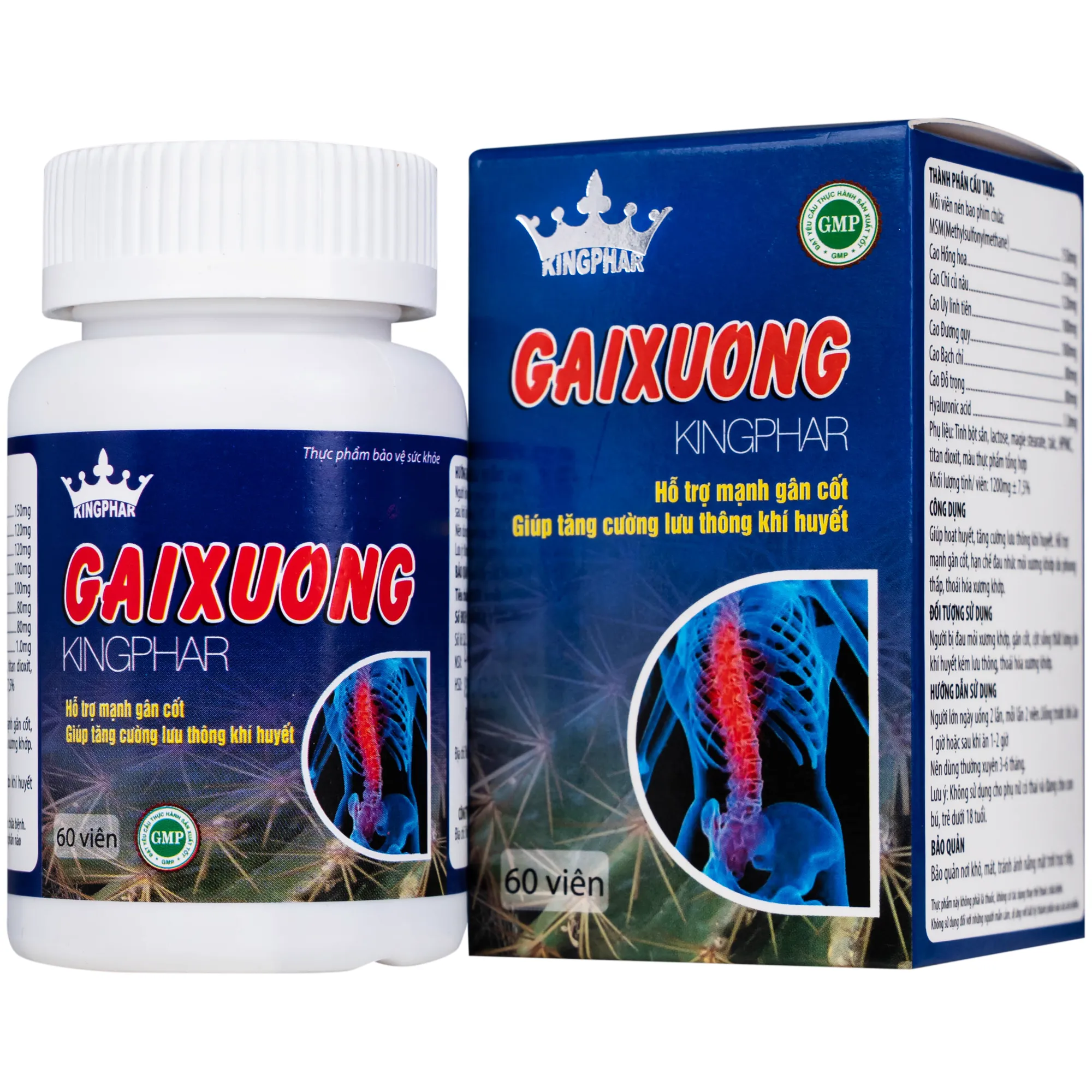 GAI XƯƠNG KINGPHAR 60V