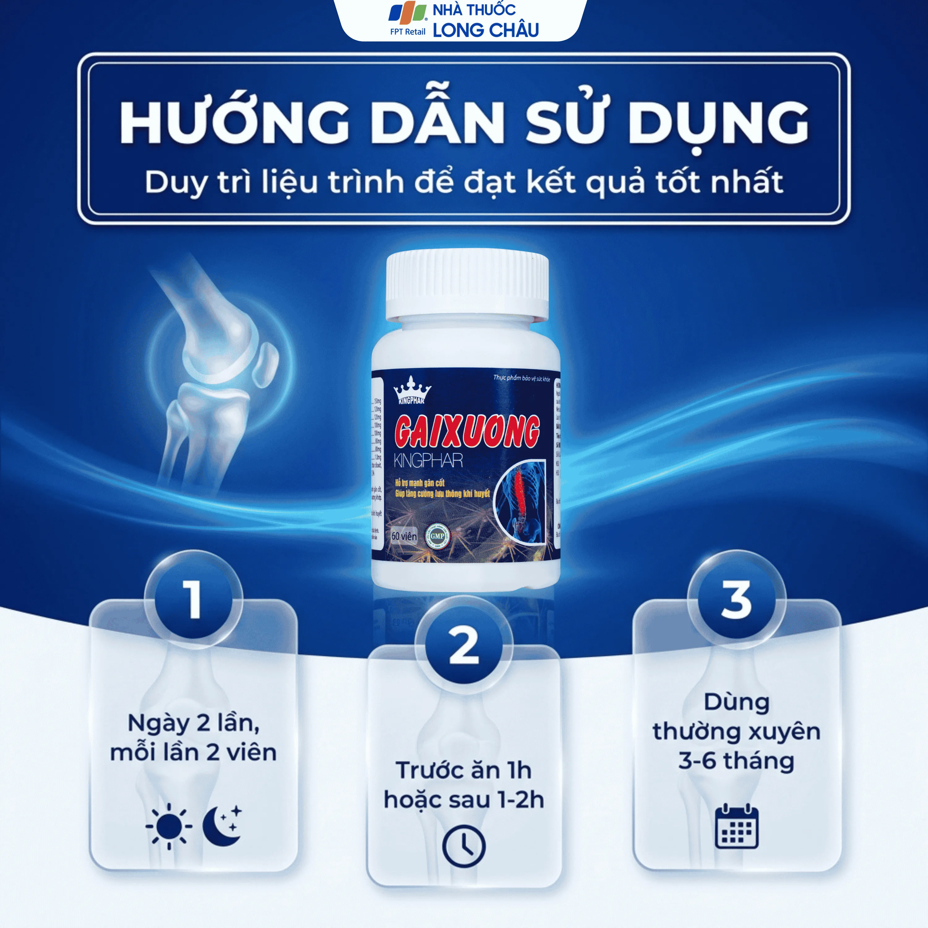 GAI XƯƠNG KINGPHAR 60V 5