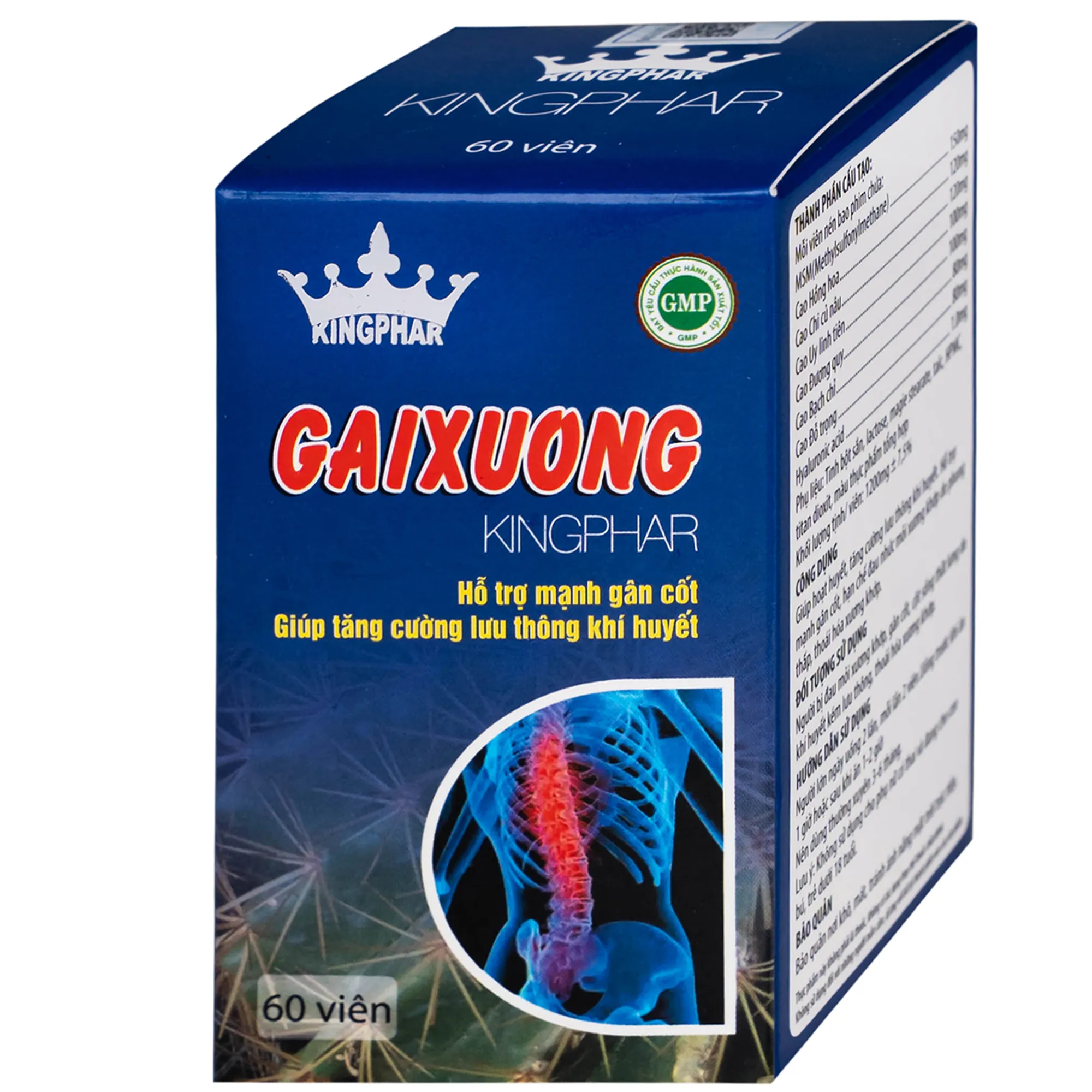 GAI XƯƠNG KINGPHAR 60V 6