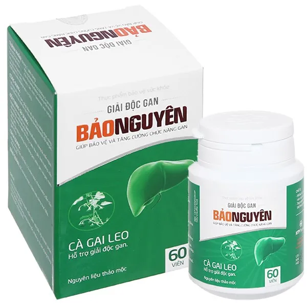 Giải Độc Gan Bảo Nguyên hộp 60 viên