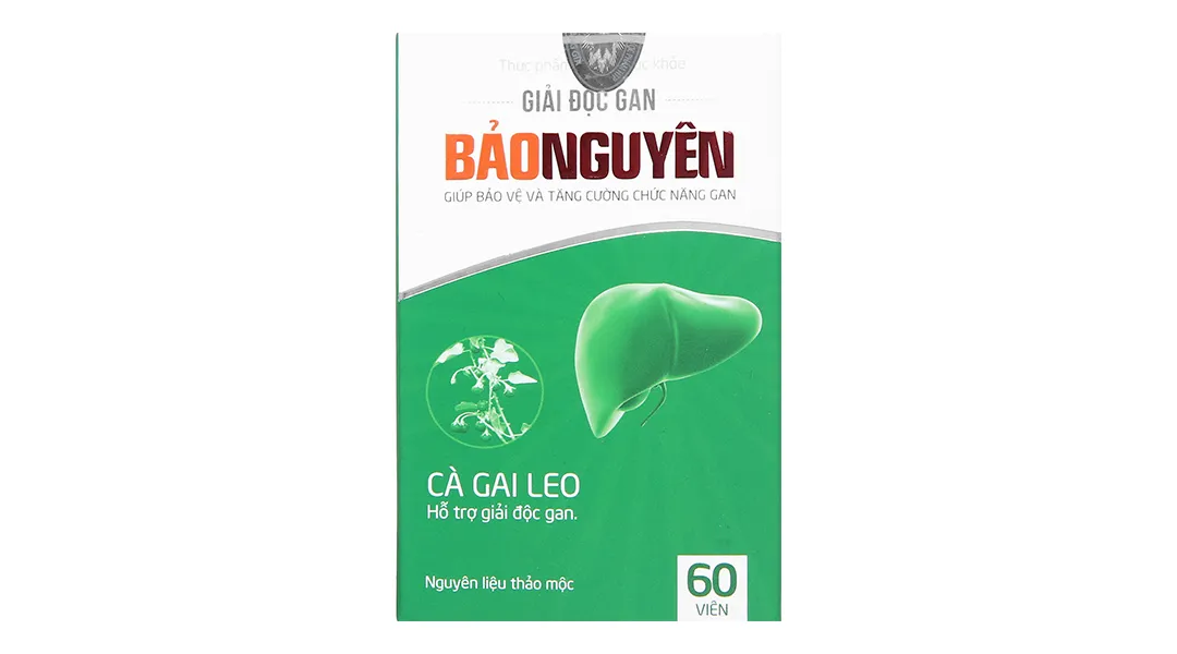 Giải Độc Gan Bảo Nguyên hộp 60 viên 3